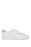 GOLDEN GOOSE SMOOTH LEATHER MATCHSTAR SNEAKERS IN