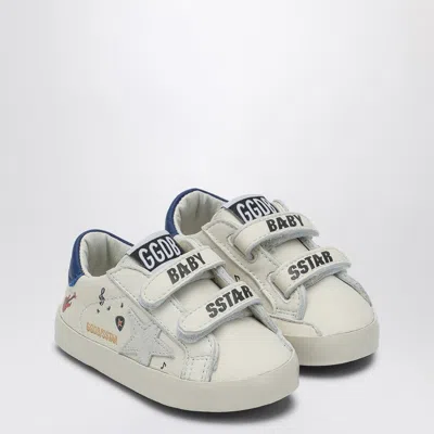 Golden Goose Sneaker Baby Old School White/blue