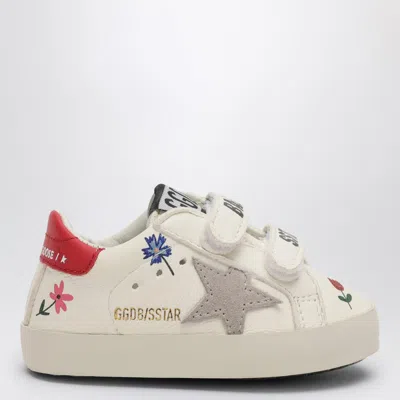 Golden Goose Sneaker Baby Old School White/red