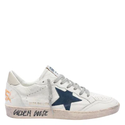Golden Goose Ball Star Sneakers Men In White