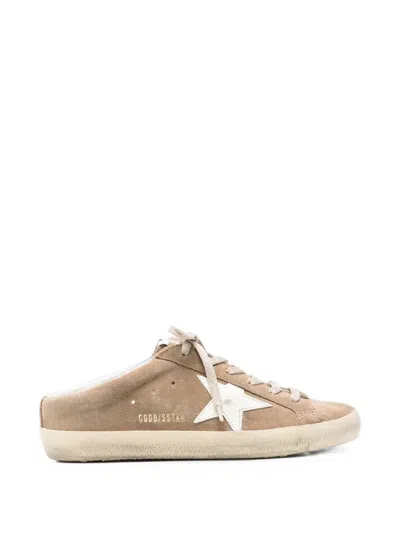 Golden Goose Sneaker Low-top "super Star" In Brown