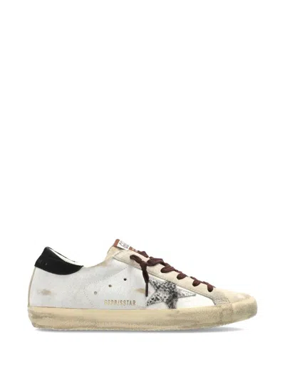 Golden Goose Vintage-inspired Low-top Sneakers With Distinctive Star Detail In White