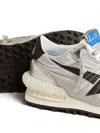 Golden Goose Marathon Running Sneakers In Laminated Leather
