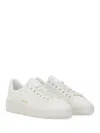 Golden Goose Star Patch White Round Toe Sneakers