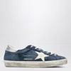 Golden Goose Sneakers Low-top Super-star In Suede In Multi