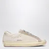 Golden Goose Sneaker Super Star Platinum/beige In Animal Print