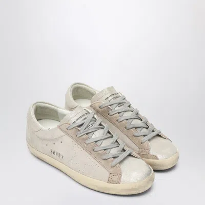 GOLDEN GOOSE GOLDEN GOOSE SNEAKER SUPER STAR PLATINUM/BEIGE WOMEN