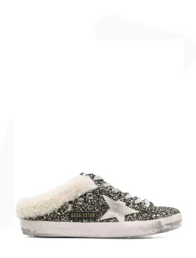 Golden Goose Sneakers In Green