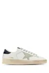 Golden Goose White Sneakers With Star Detail In Leather Man