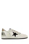 Golden Goose Deluxe Brand Women Ball Star Leather Sneakers With Glitter Detail