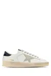 Golden Goose White Sneakers With Star Detail In Leather Man In White