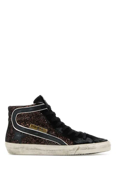 Golden Goose Sneakers In Black