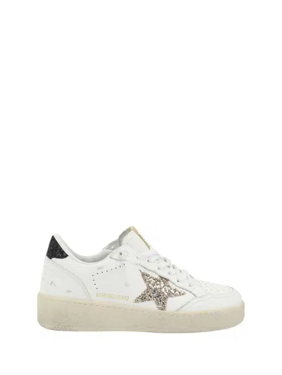 Golden Goose Deluxe Brand White Ballstar 2 Sneakers