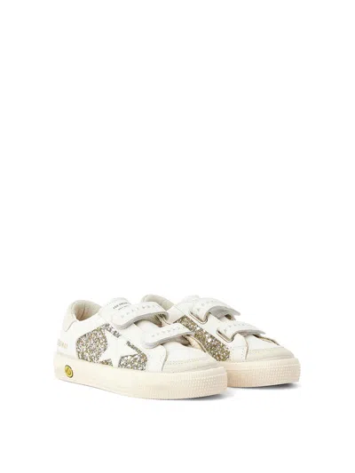 Golden Goose Kids' Zapatillas - Beis In White