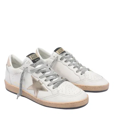 Golden Goose Sneaker Ball Star White Latte/gold
