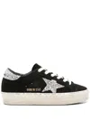 Golden Goose Hi Star Suede Sneakers With Glittered Star And Heel Tab Shoes