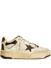Golden Goose Forty2 Leather Upper Heel And Spur Suede Toe Rubber Star In Multi
