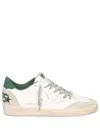 Golden Goose Off-white Calf Leather Sneakers With Signature Star Patch