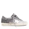 Golden Goose Silver Super Star Sneakers In Silver