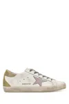Golden Goose White Low Top Sneakers With Star Patch