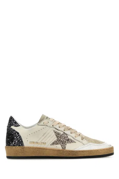 Golden Goose Ball Star Sneakers In White
