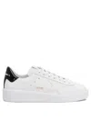 Golden Goose Mens Silver Com Pure Star Bio Logo-print Faux-leather Low-top Trainers