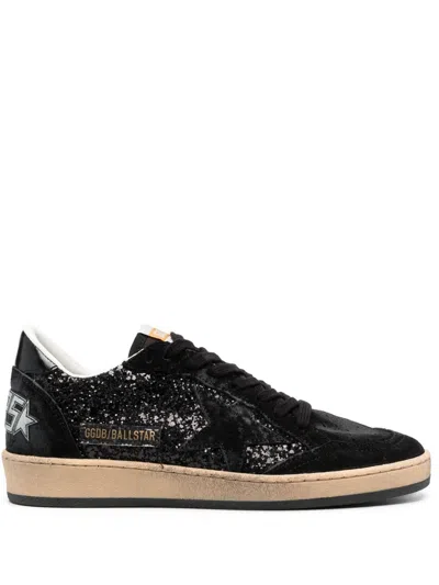 Golden Goose Sneakers Ball Star In Black
