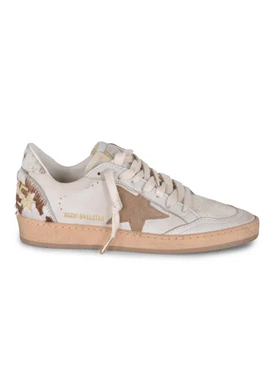 Golden Goose Sneakers "ball Star" In Neutral