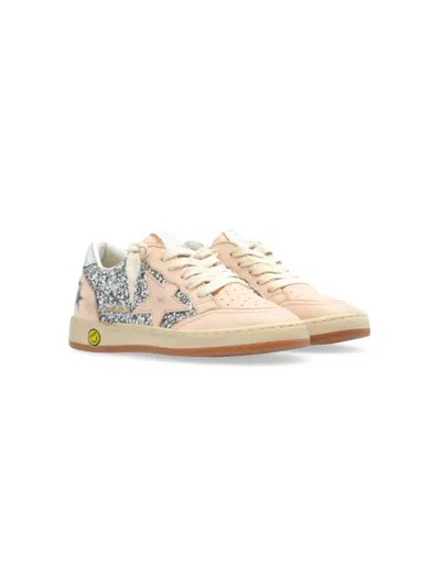 Golden Goose Sneakers Ball Star In Silver