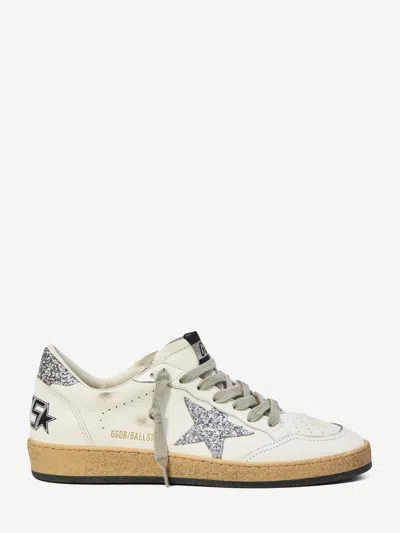 Golden Goose Ball Star Sneakers In White