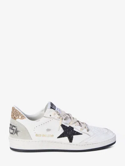 Golden Goose Ball Star Sneakers In White