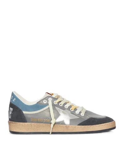 GOLDEN GOOSE SNEAKERS BALL-STAR GREY WHITE ANTRACITE