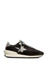 Golden Goose Marathon Sneakers In Nylon With Star Logo In Black
