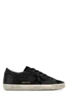 Golden Goose Deluxe Brand Women Super-star Classic With List Low-top Sneakers With Suede Inserts And In Black