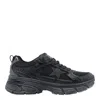 Golden Goose Lightstar Rubber-trimmed Leather And Mesh Sneakers In Black