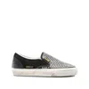 Golden Goose Suede Upper Sneakers In Black