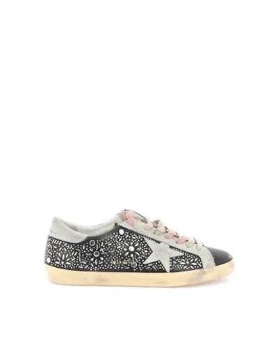 GOLDEN GOOSE GOLDEN GOOSE SNEAKERS BLACK SIZE 12 CALFSKIN