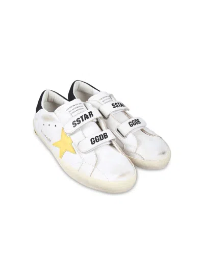 Golden Goose Kids' Sneakers Con Stella In Weiss