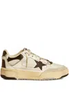 Golden Goose Forty2 Leather Upper Heel And Spur Suede Toe Rubber Star In Multi