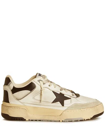Golden Goose Sneakers 'forty2' In White And Brown