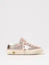 GOLDEN GOOSE SNEAKERS GOLDEN GOOSE KIDS COLOR BROWN,G53616032