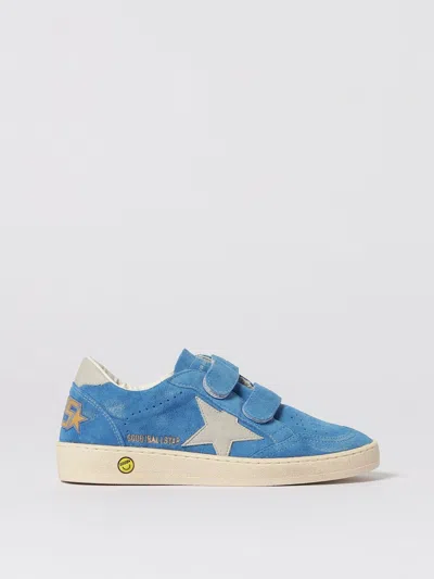 Golden Goose Sneakers  Kids Color Gnawed Blue