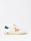 Golden Goose Super Star Nappa Upper And List Nabuk Star Leather Heel In Bunt