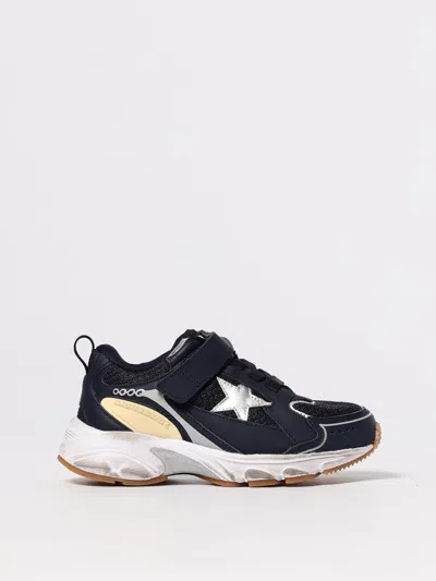 GOLDEN GOOSE SNEAKERS GOLDEN GOOSE KIDS COLOR NAVY,432163045
