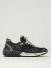 Golden Goose Black Leather And Mesh Running Dad Sneakers In Multi