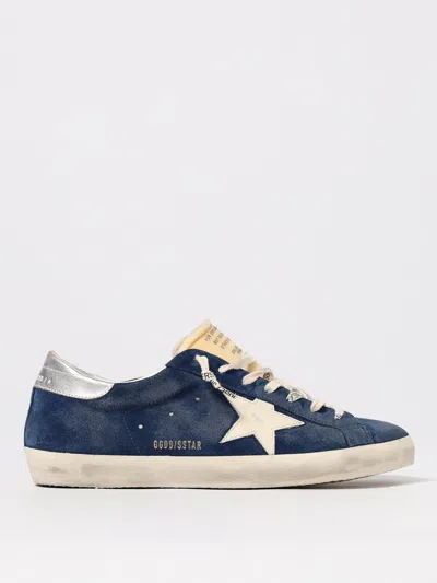 GOLDEN GOOSE SNEAKERS GOLDEN GOOSE MEN COLOR BLUE,432041009