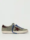 Golden Goose Super-star Suede Upper And Toe Leather Star And He