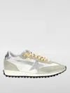 Golden Goose Multicolor Fabric And Suede Running Marathon Sneakers In Grau