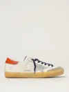 Golden Goose Deluxe Brand Men Super-star Penstar Classic With List Leather Low-top Sneakers In White