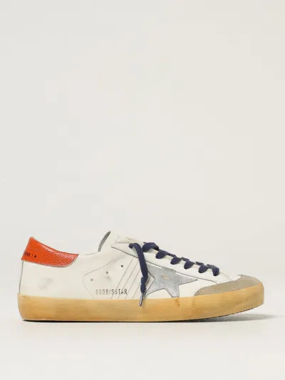 GOLDEN GOOSE SNEAKERS GOLDEN GOOSE MEN COLOR ORANGE,H21821004
